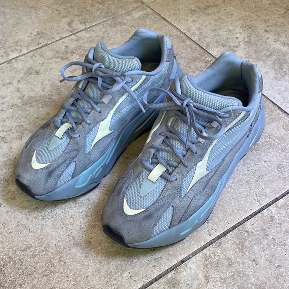 Yeezy Boost 700 V2 adidas Gray and Blue Sneakers